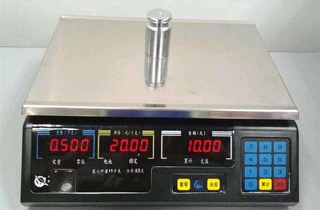 沒有砝碼怎樣校準(zhǔn)電子秤